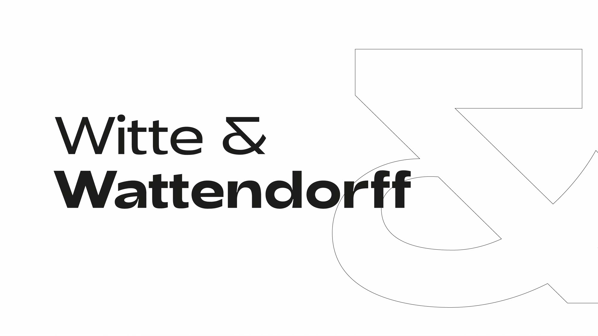 Logo und Farbwelt für Witte & Wattendorff – zurückhaltend, feinfühlig und klar