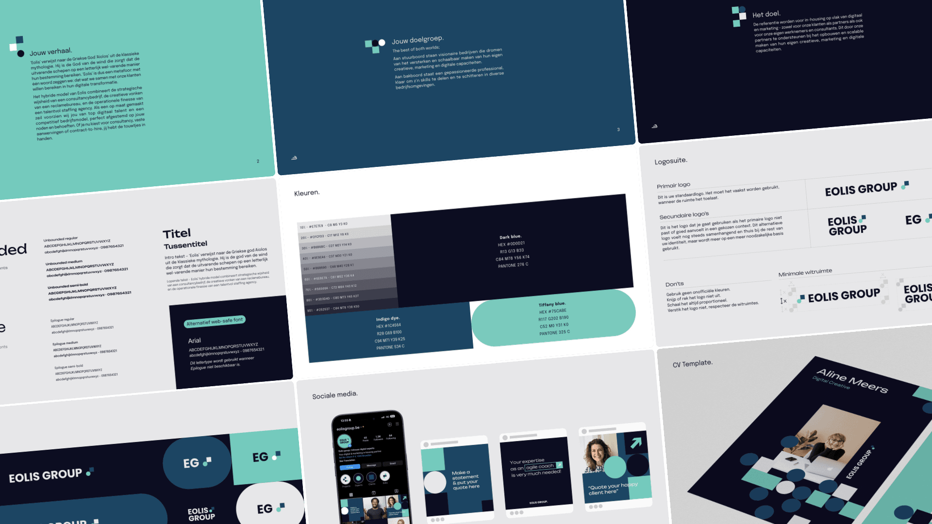 EOLIS brand book mock-up