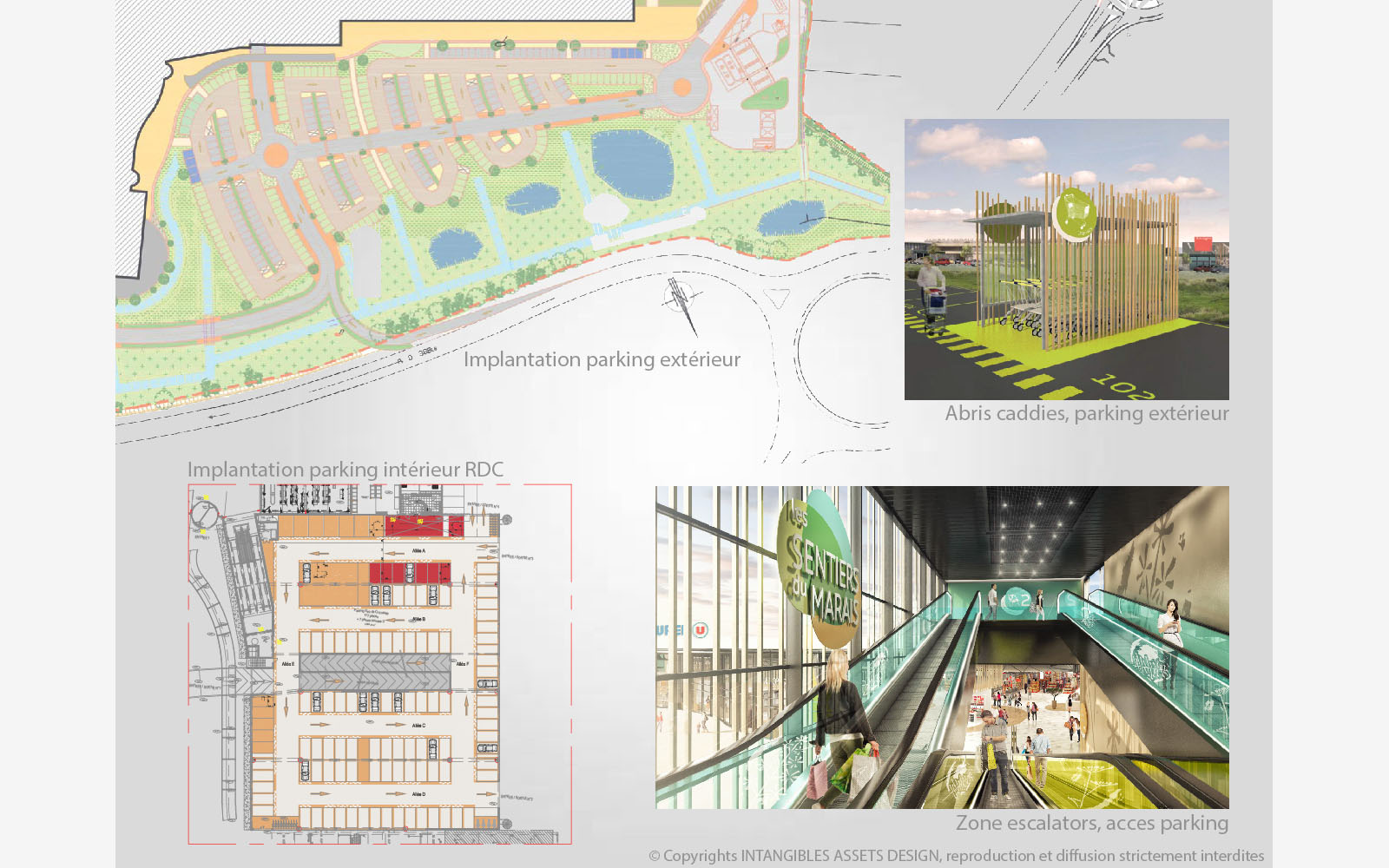 Exemple de travail sur les extérieurs