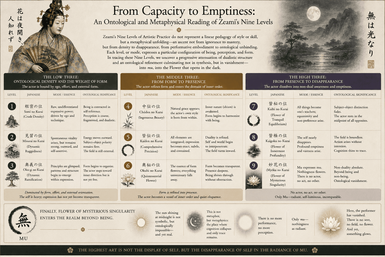 From Capacity to Emptiness