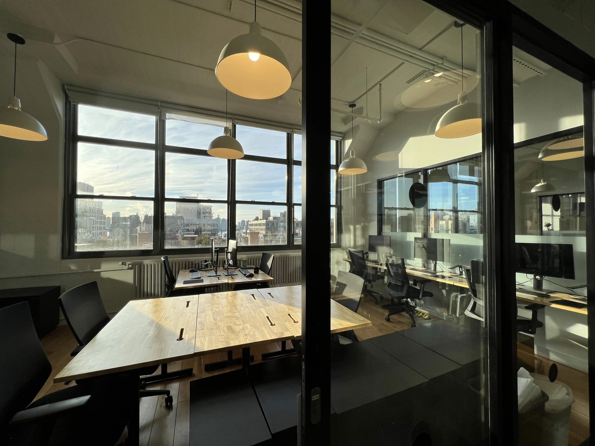 Vintage Car Under Palm Trees
