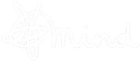 Mind logo white