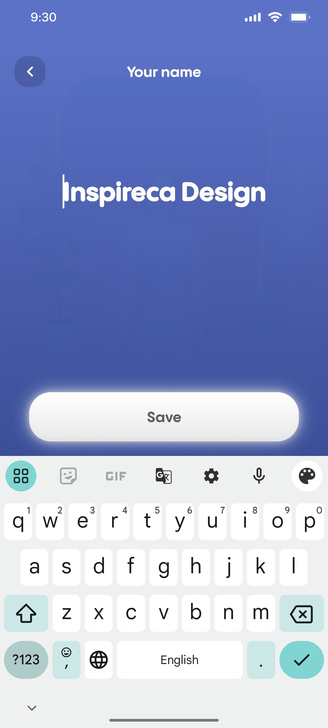 Replika Edit Your Name sceen