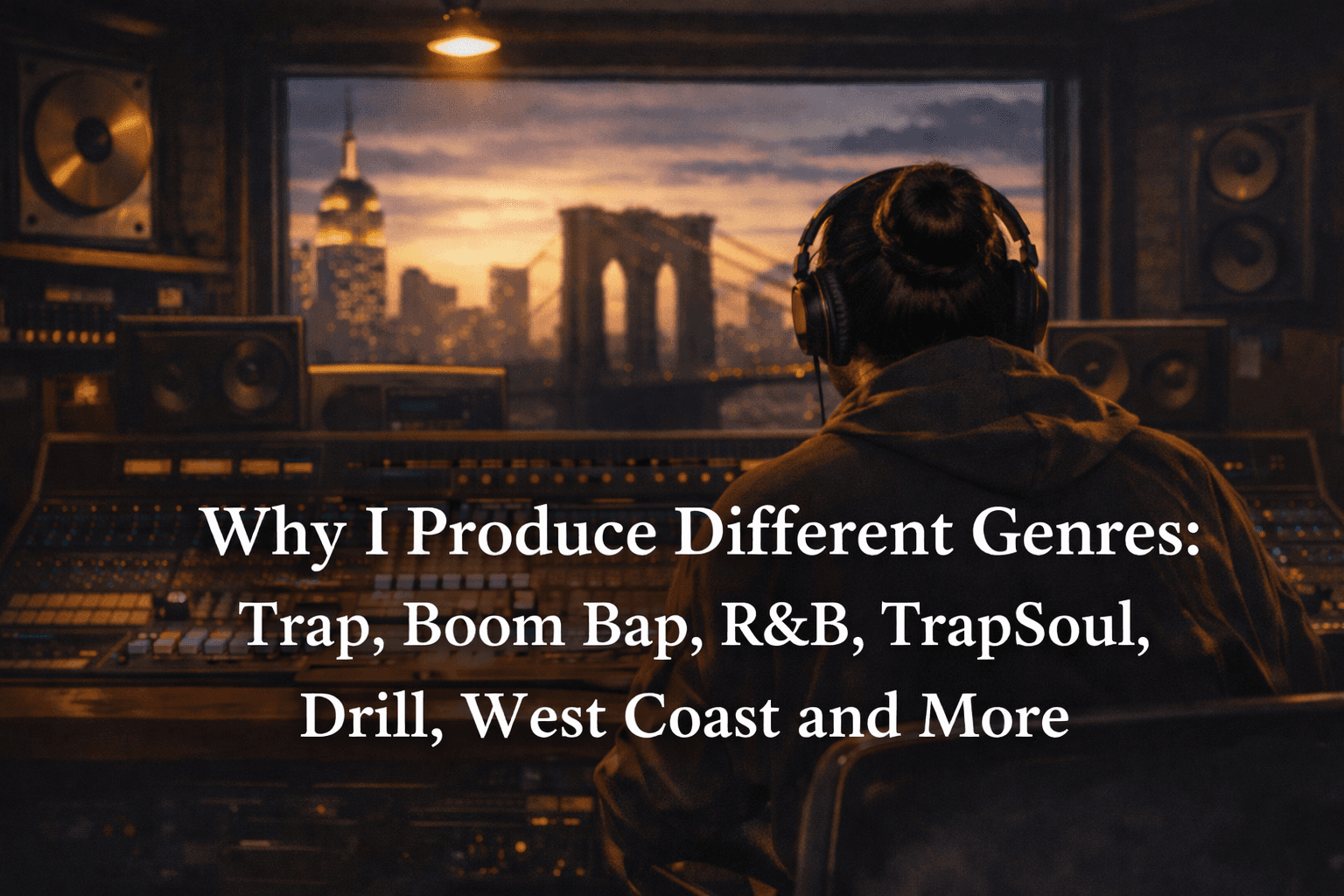 Why I Produce Trap, Boom Bap, R&B, TrapSoul, Drill, West Coast and More