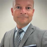 Portrait of a smiling man called David Williams