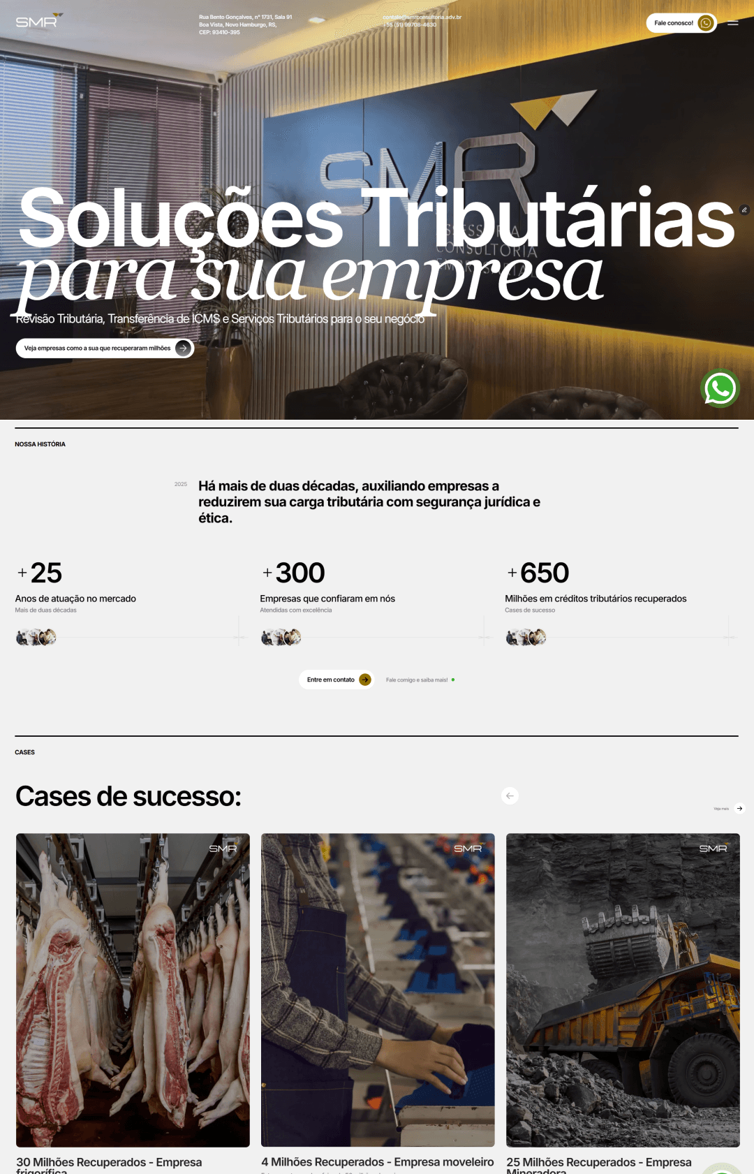 SITE - SMR CONSULTORIA