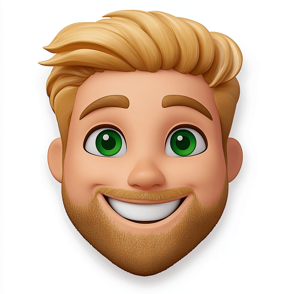 A young man memoji