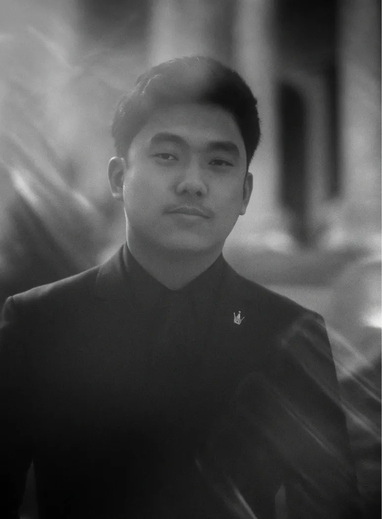 Portrait of Bhenraj Ghale, a Sydney-based brand, graphic, and Framer web designer