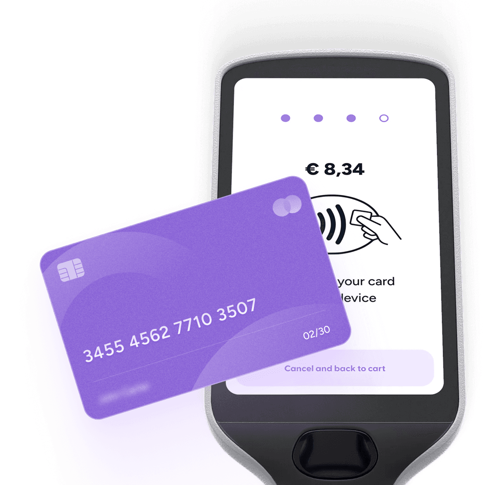 shopreme handheld scanner - contactless payment