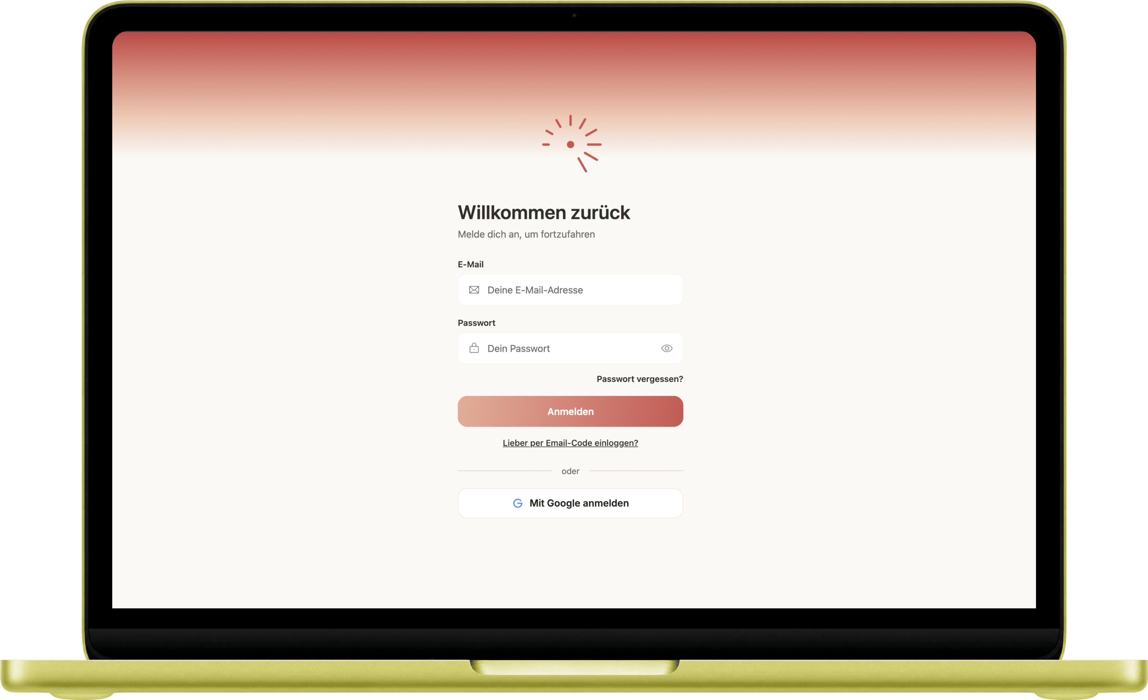 Die Damoi Web-App im Browser auf app.damoi.de