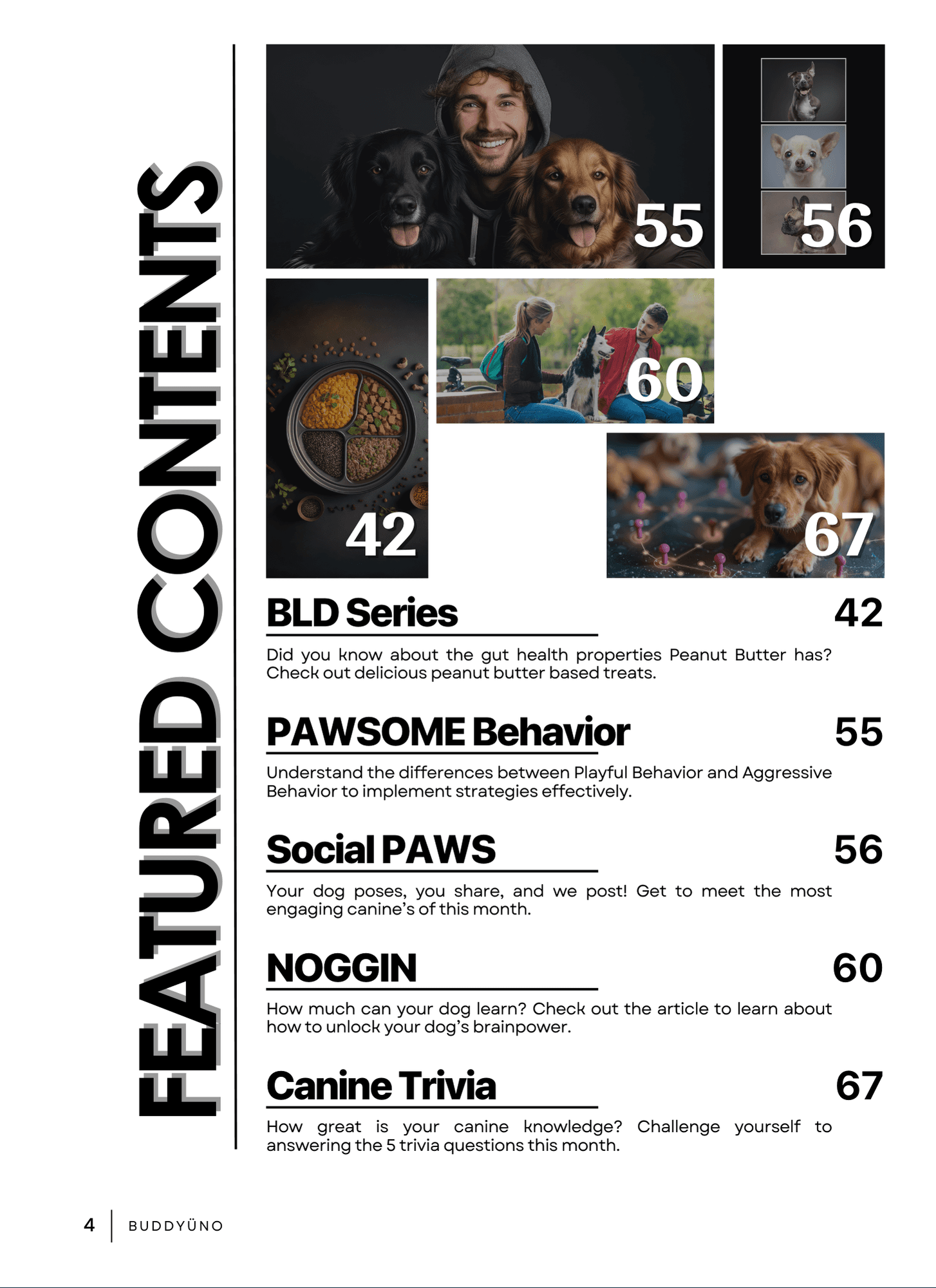 buddyuno, dog magazine, page 4