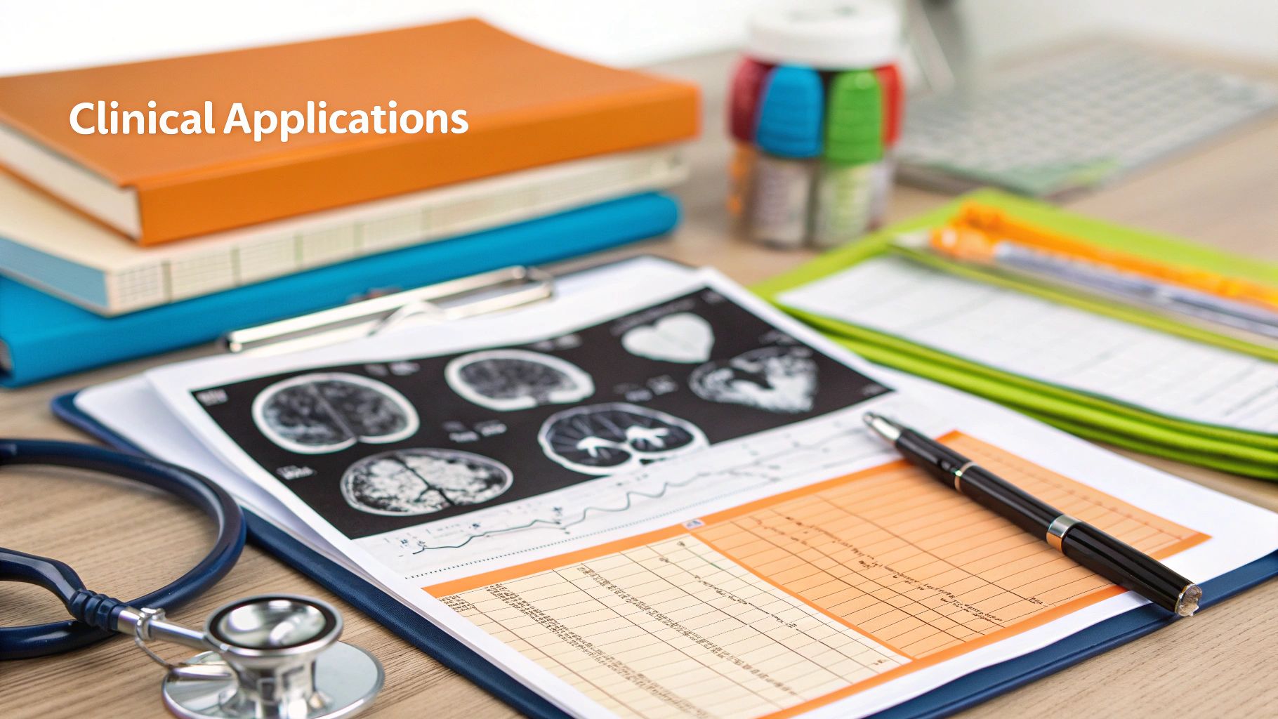 A compassionate clinician discussing results with a senior patient and their family member.