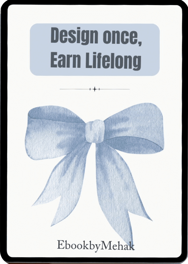 cover of the ebook design once earn lifelong by mehak