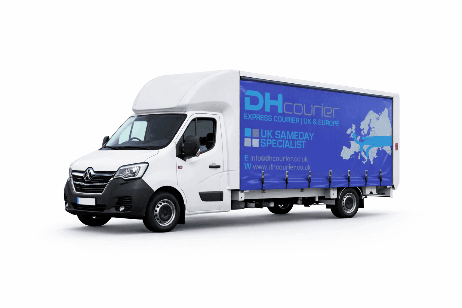 DHCourier Liveried Luton Van
