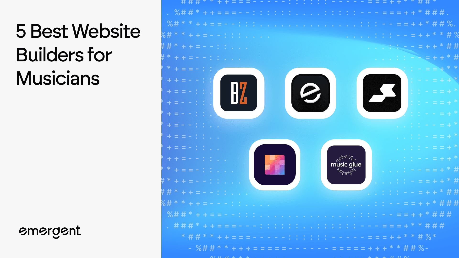 Best Website Builders for Musicians