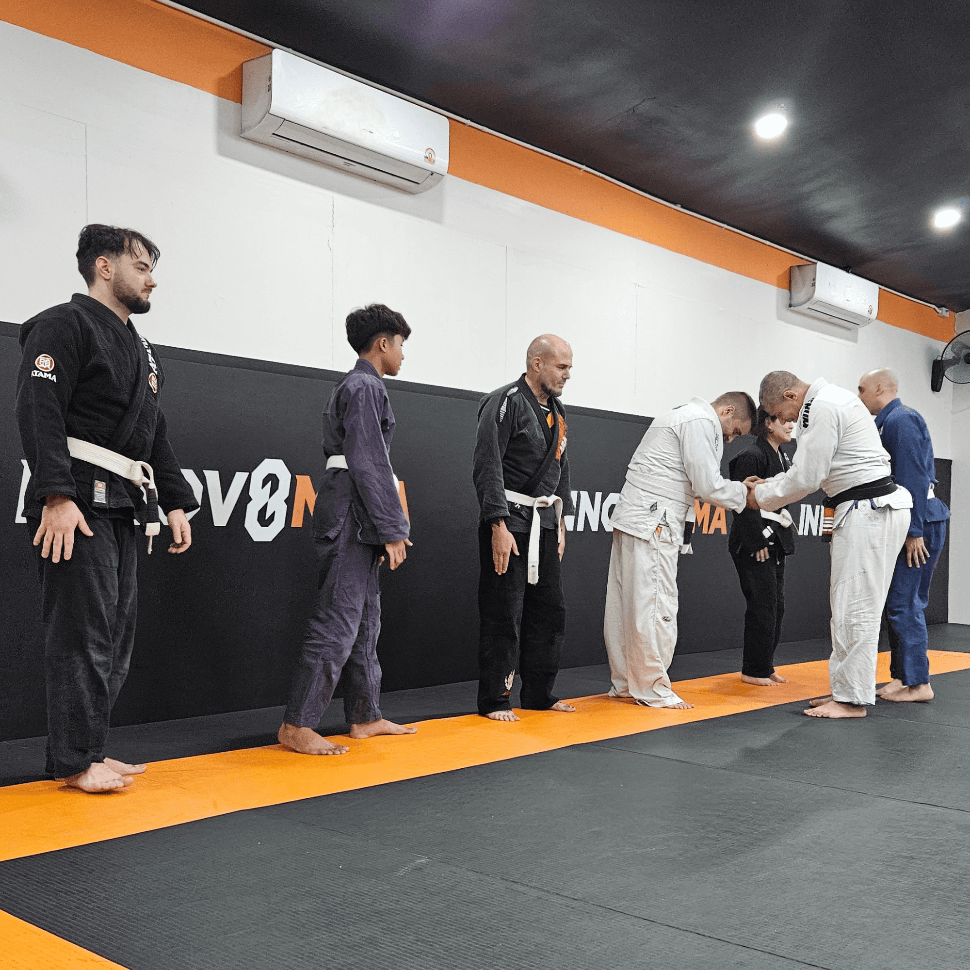 BJJ fighters 