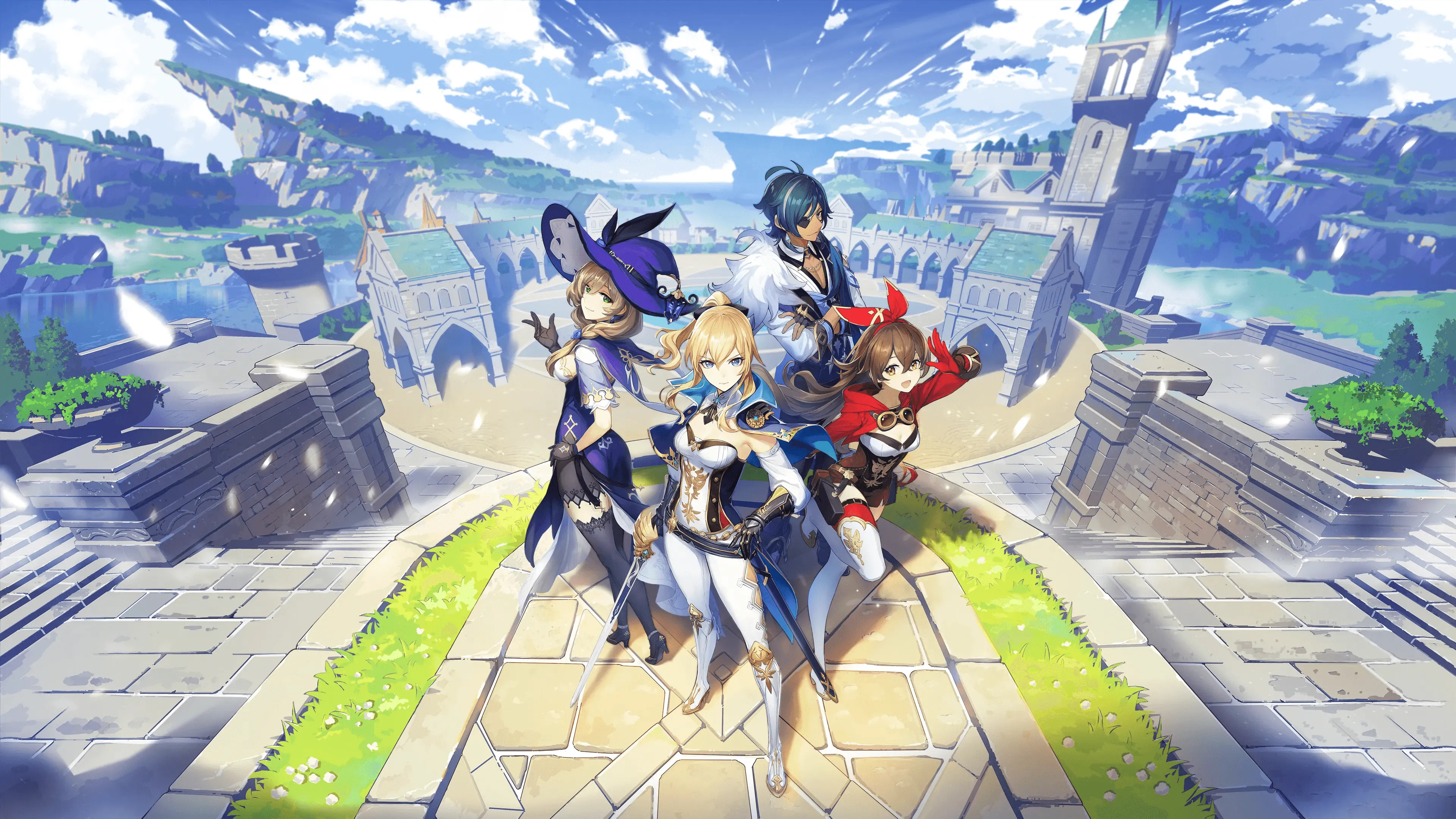 Genshin Impact banner art