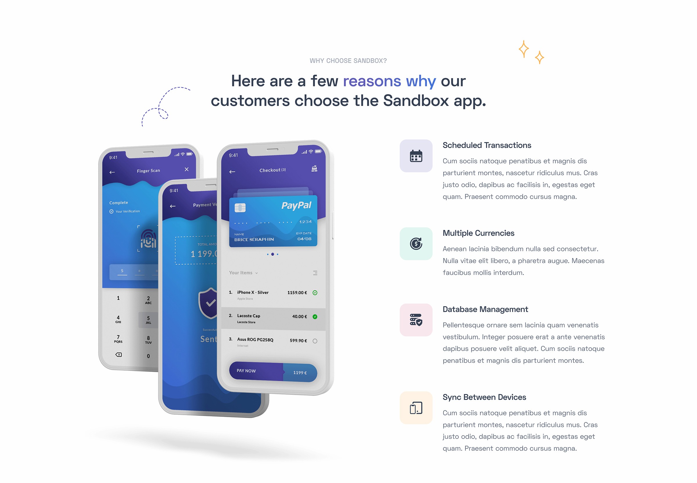Manage all your bills, accounts