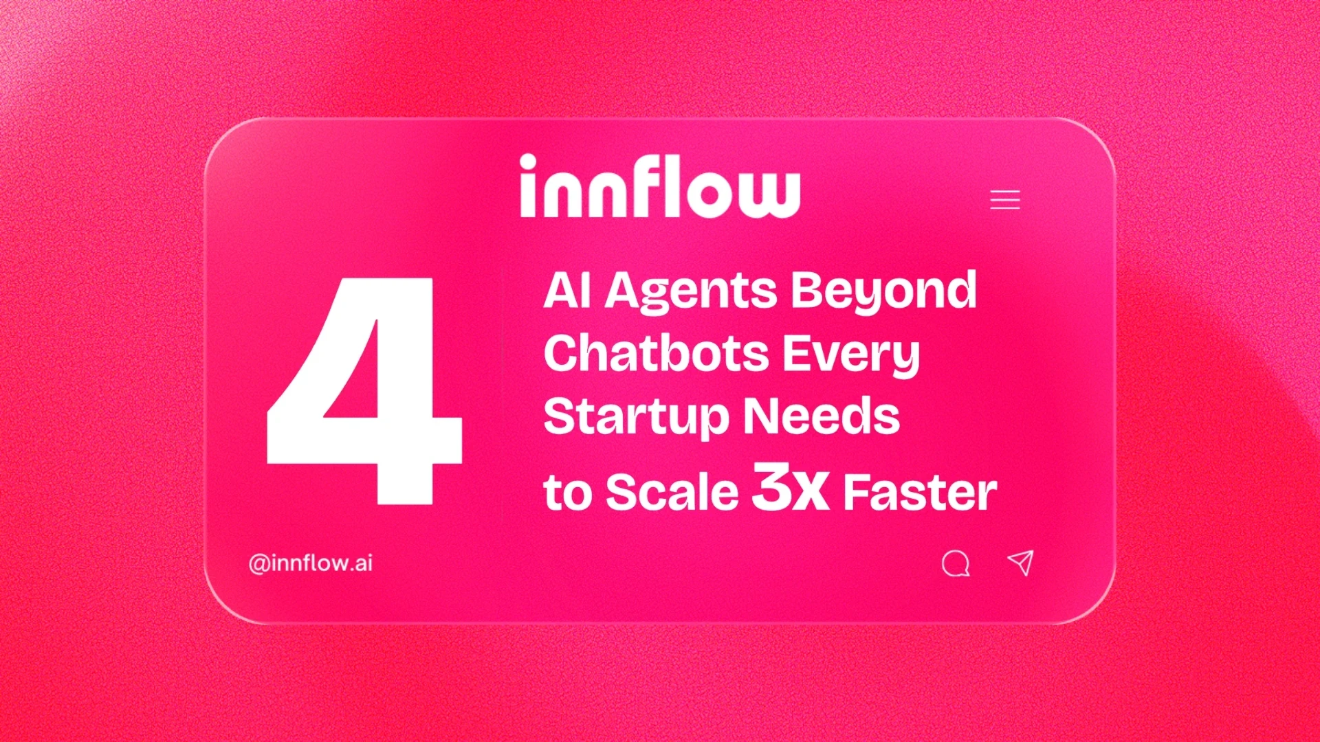 Why Every Startup Needs 4 AI Agents Beyond Chatbots to Scale