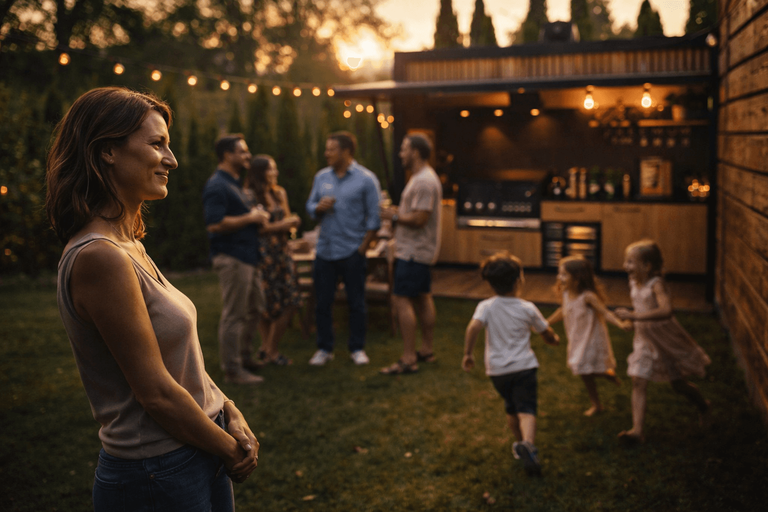 Outdoor Kichen Box Serce Dou w Twoim Ogrodzie