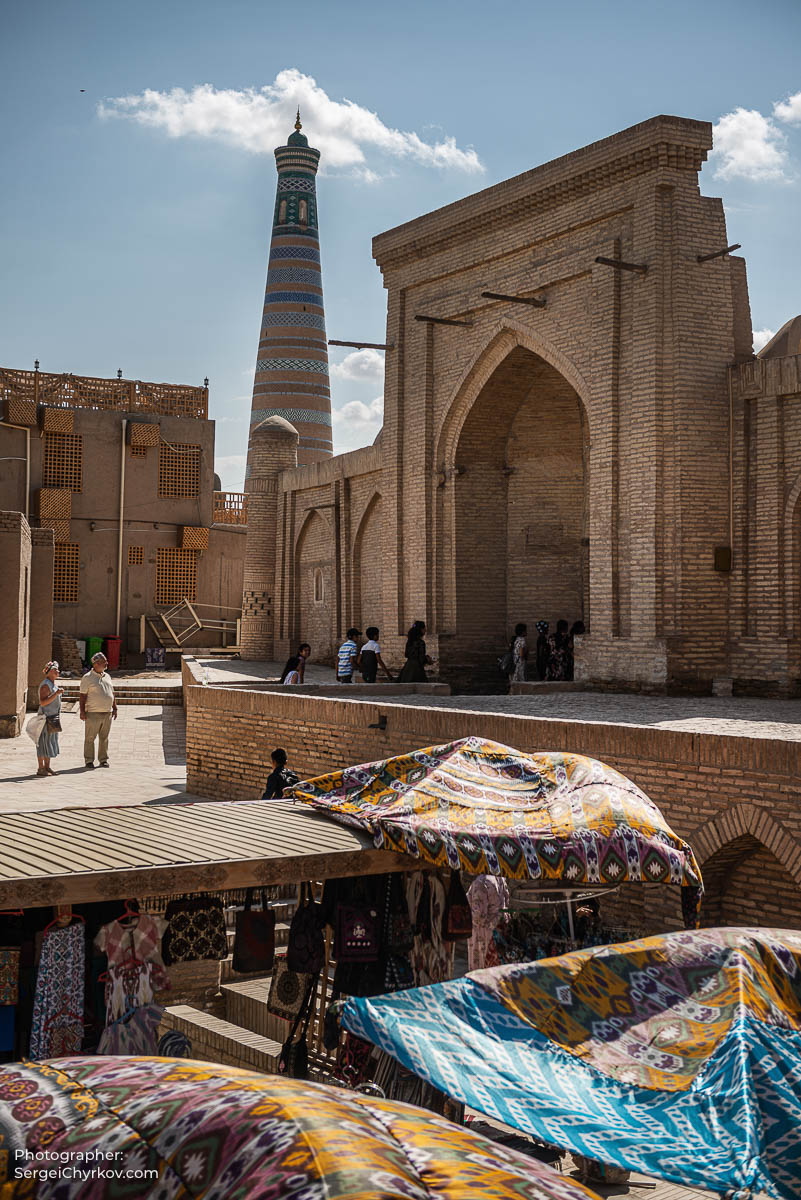 Khiva, Uzbekistan by photographer Sergei Chyrkov. Хива, Узбекистан, фотограф: Сергей Чирков.