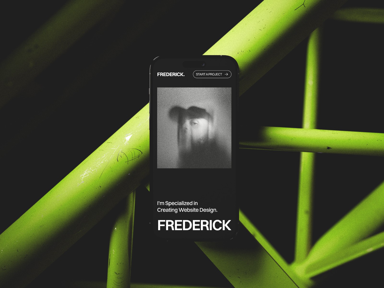 Fredrick — 作品集网站设计灵感