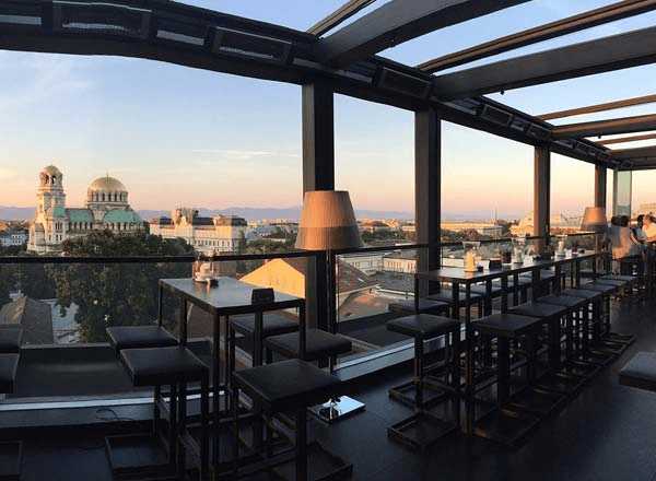 sofia sense hotel rooftop bar