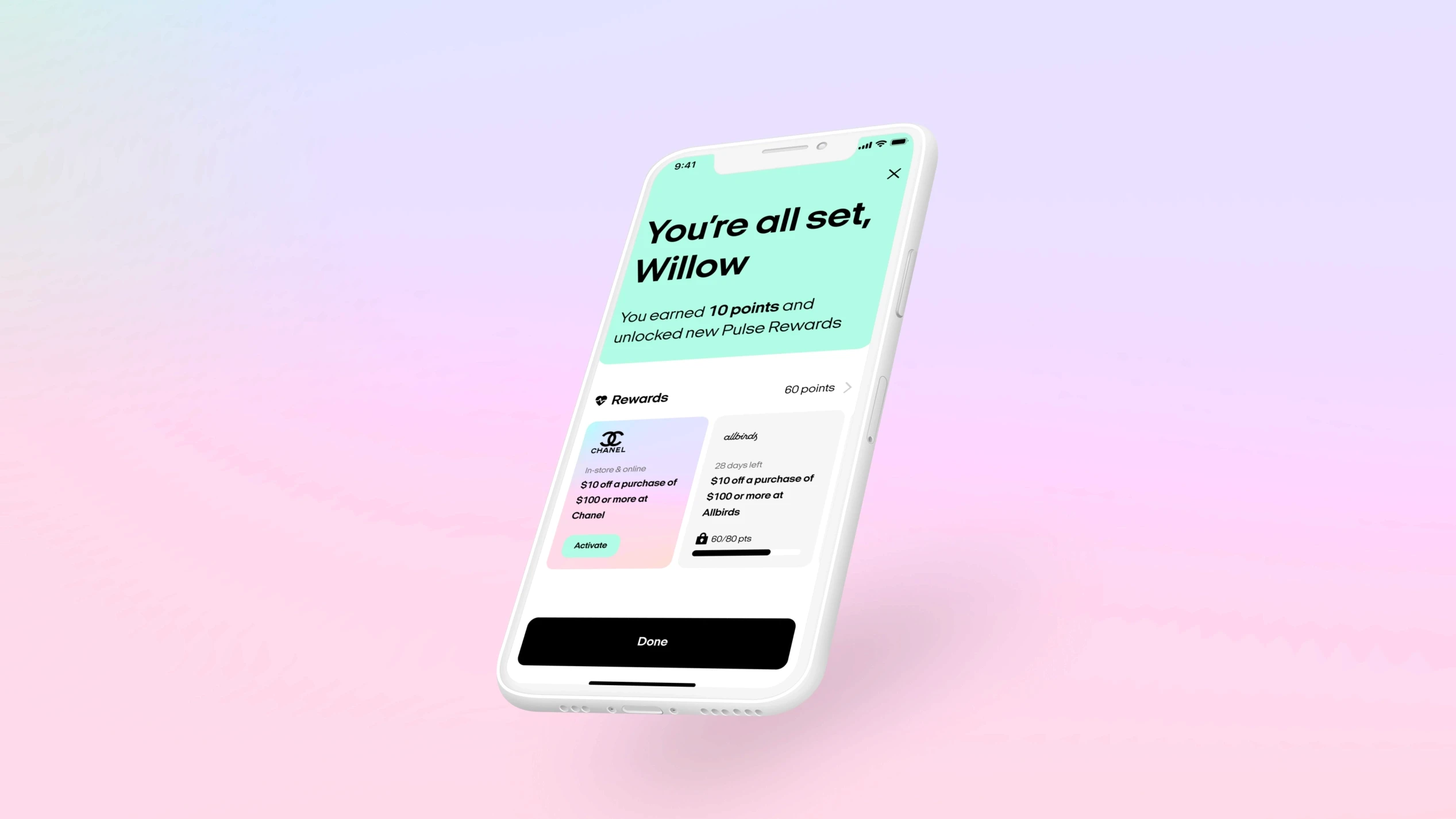 Modern home office setup with a monitor, ergonomic chair, keyboard, and indoor plants near a window with blinds.