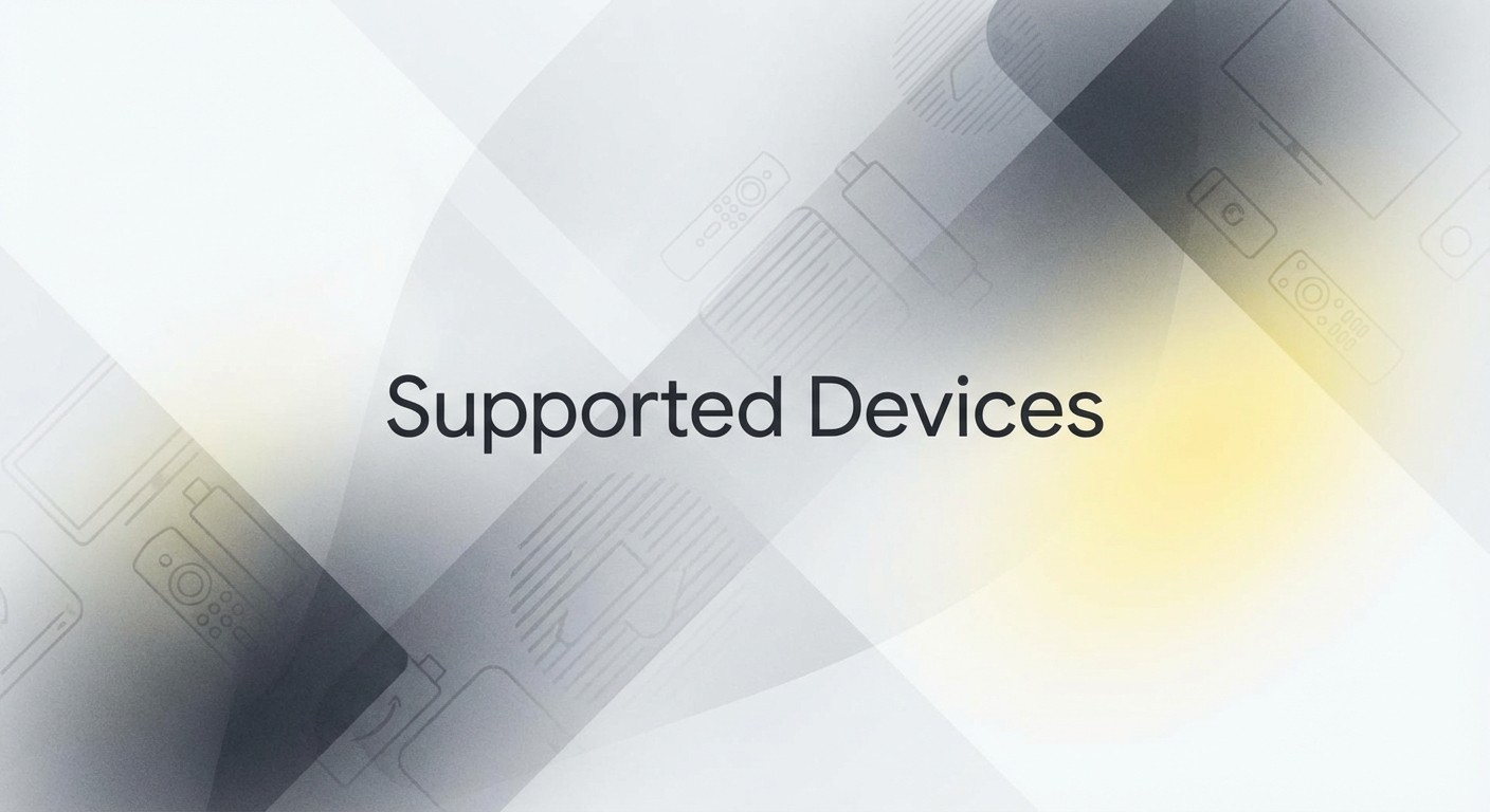 Supported Devices