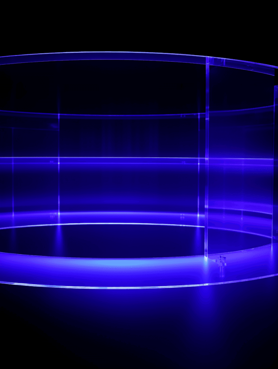 Glowing search icon