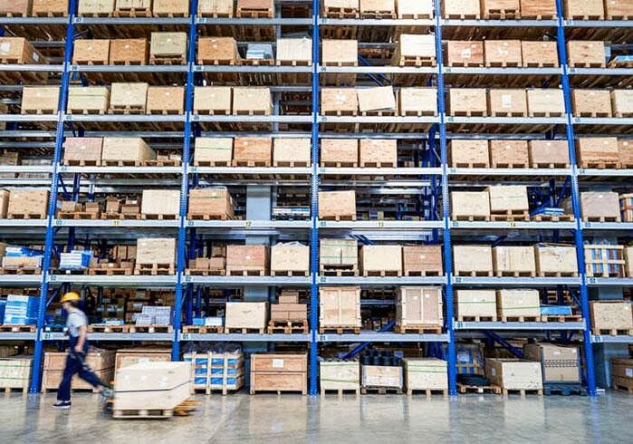 warehouse image stock