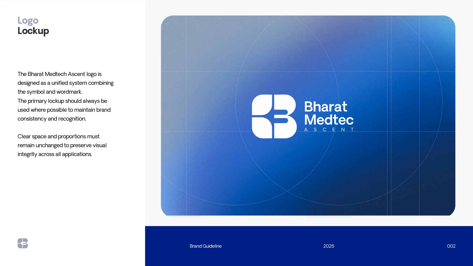 Bharat Medtech Ascent brand book page 2