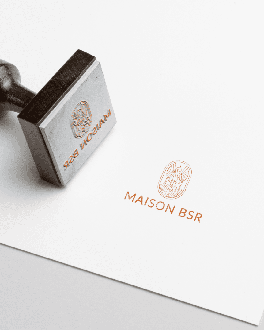 Logo Maison BSR tamponé