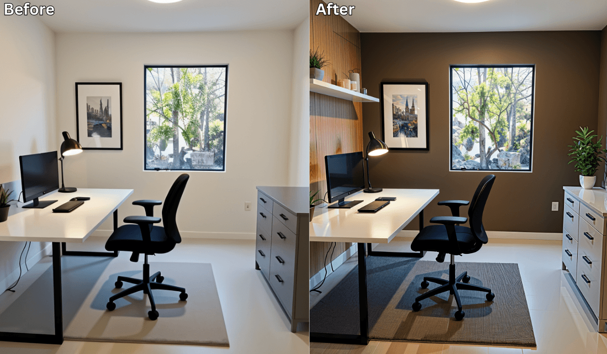 From Blank Walls to Focus Zone: How AI Designs Productivity-First Home Offices