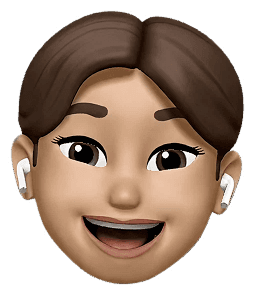 Memoji of a male face smiling