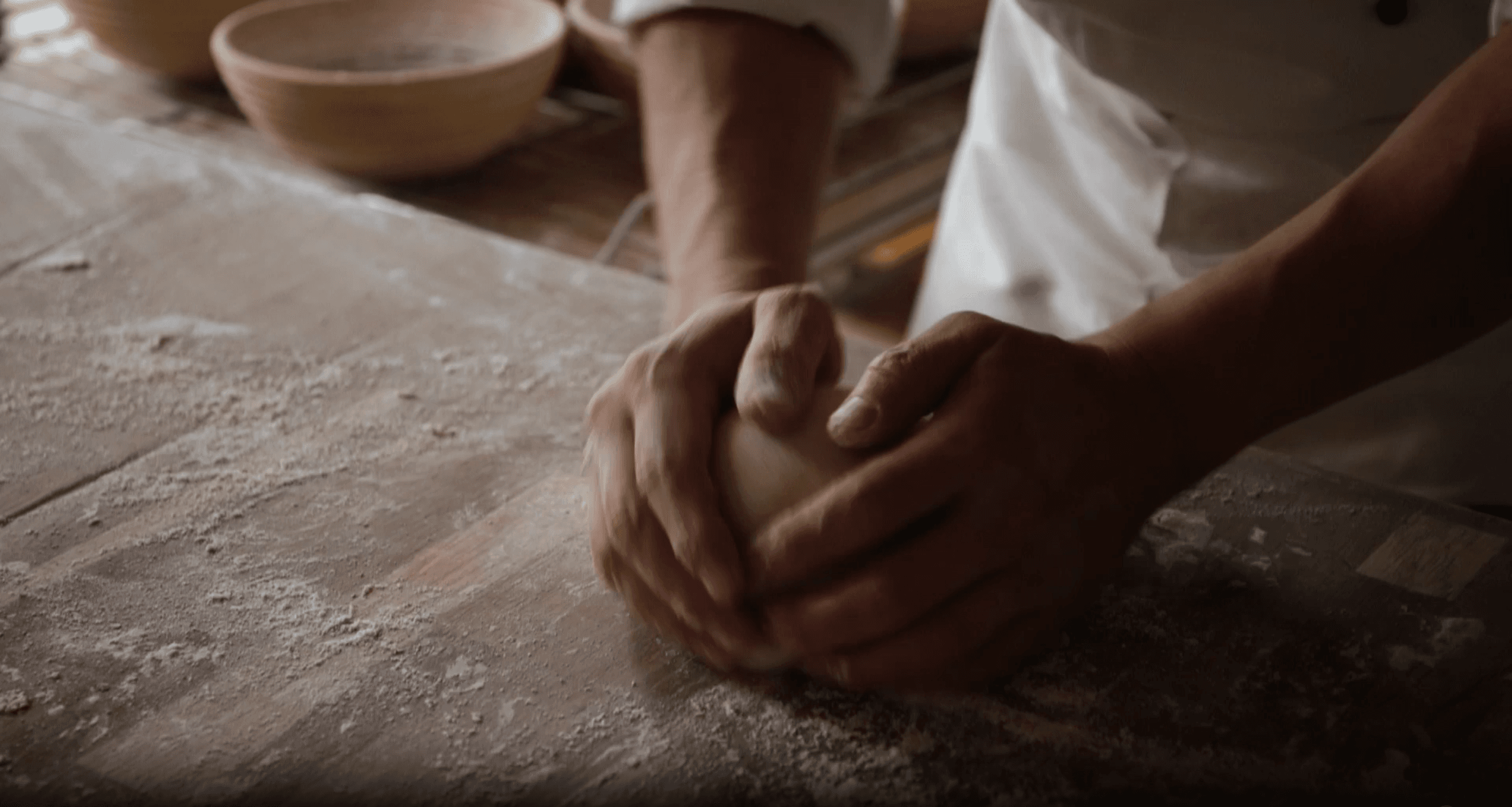 cappuccino in background with plant