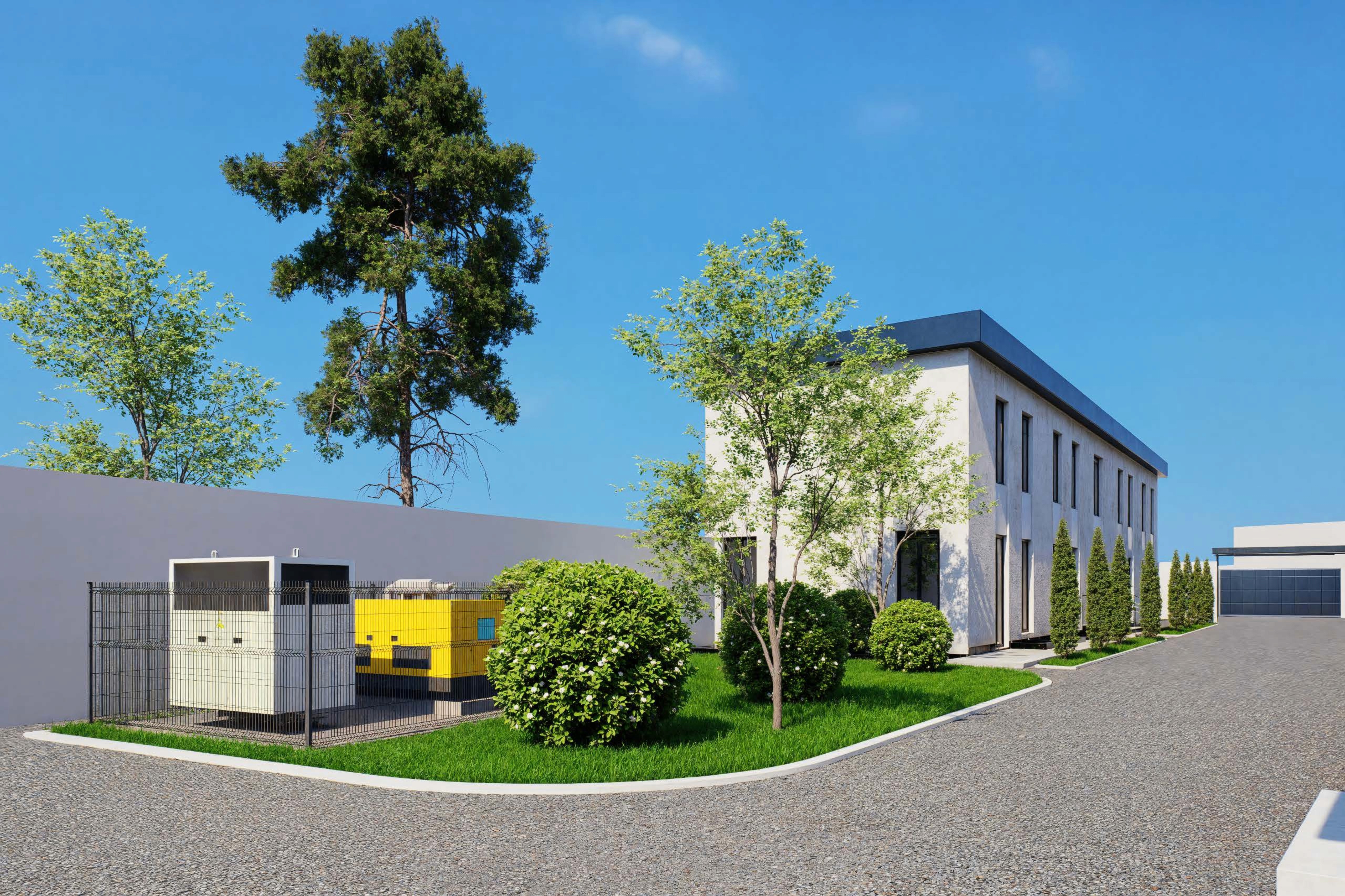 Архитектурный рендер фармацевтического склада