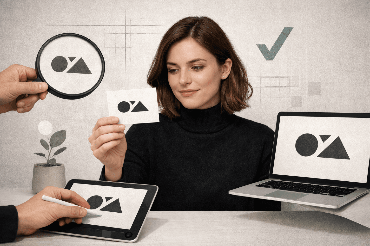 Close-up of lush, dark green leaves, some glossy and wet, against a muted background.