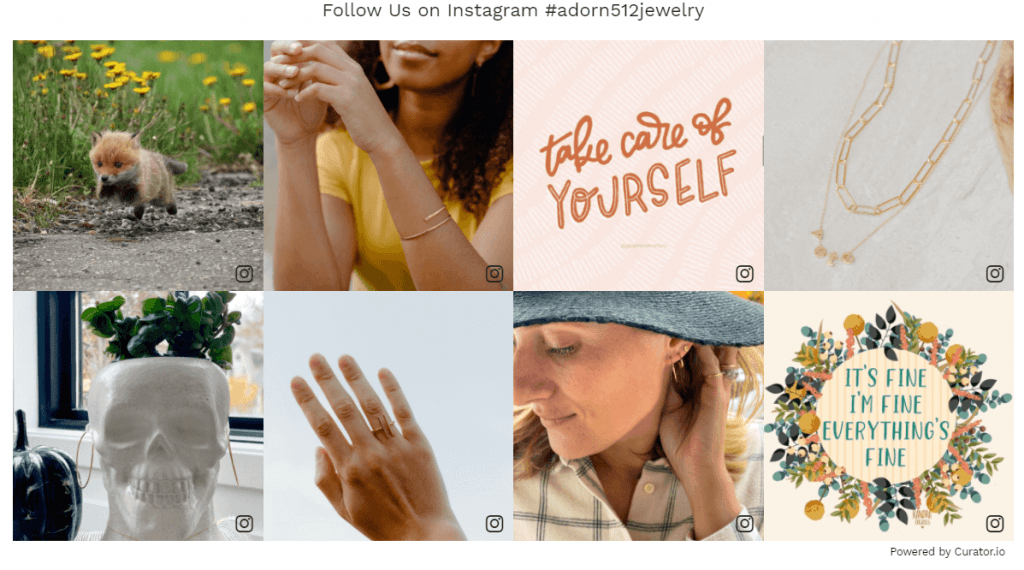 social media wall example