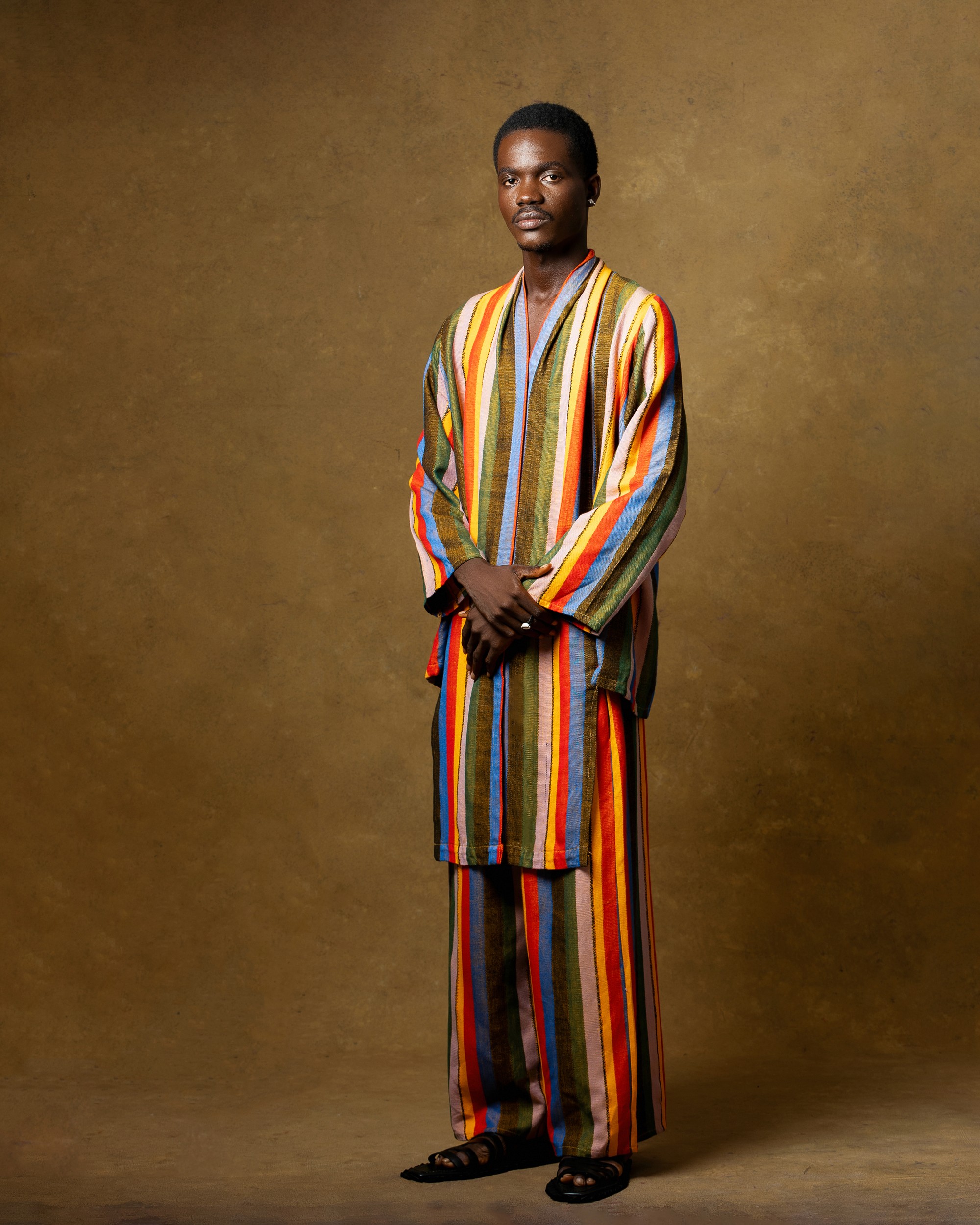 a black male model