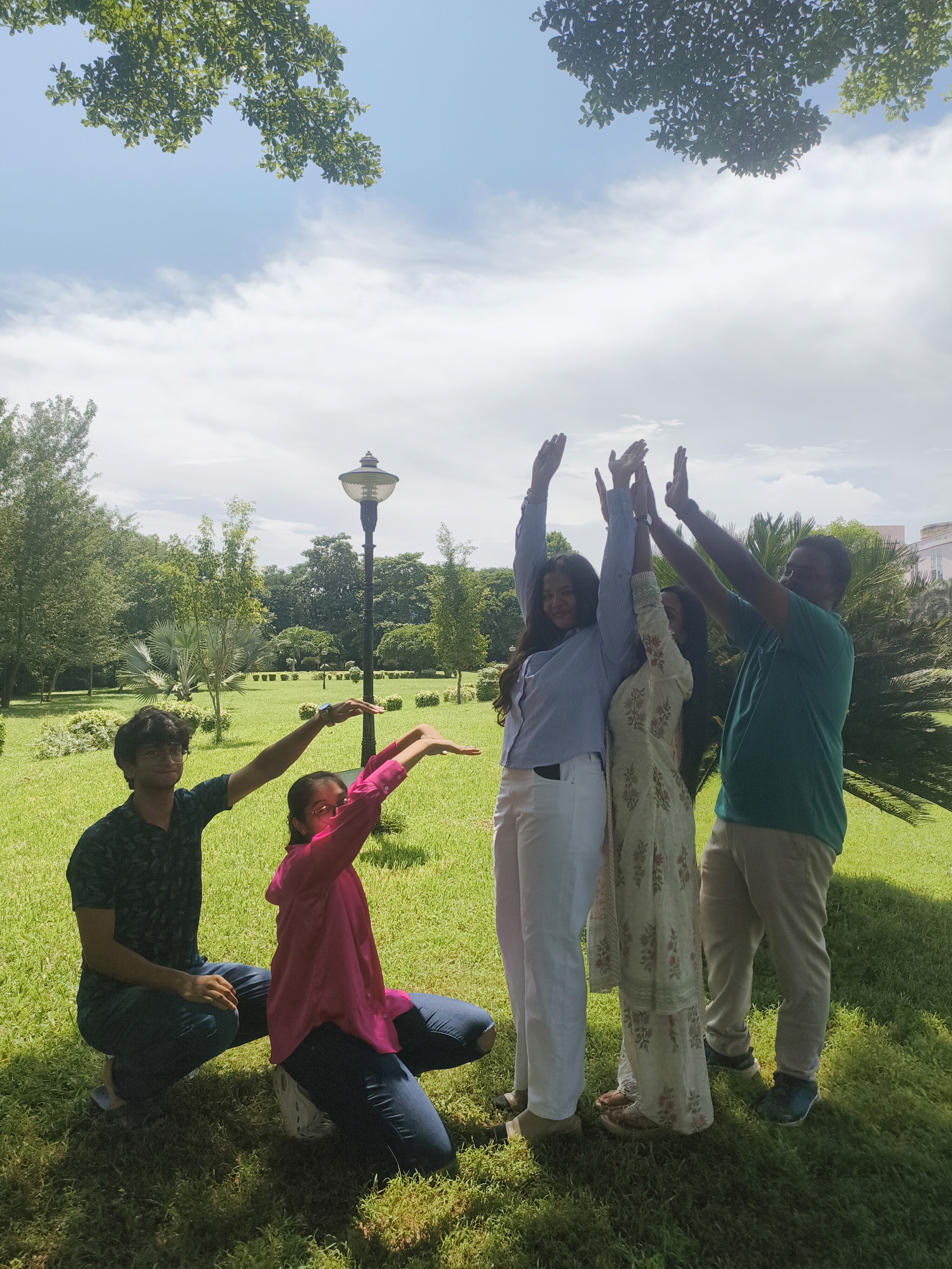 Rohit Sharma (Founder, ALL) hugging a tree sideways