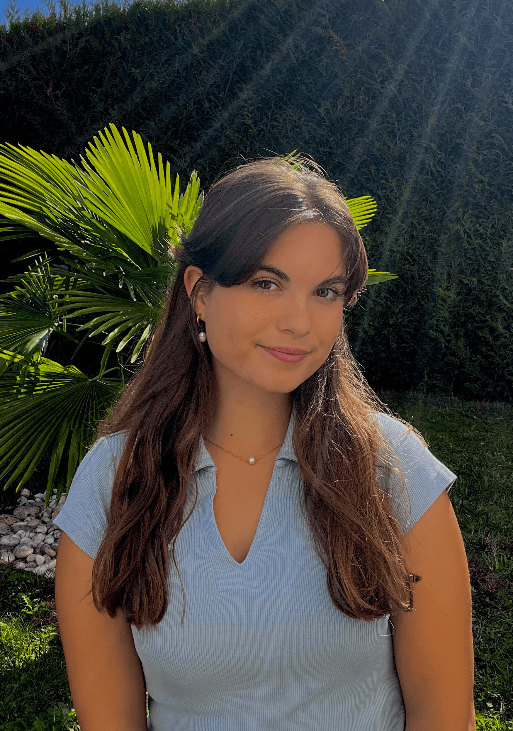 Portrait of portfolio creator – front view