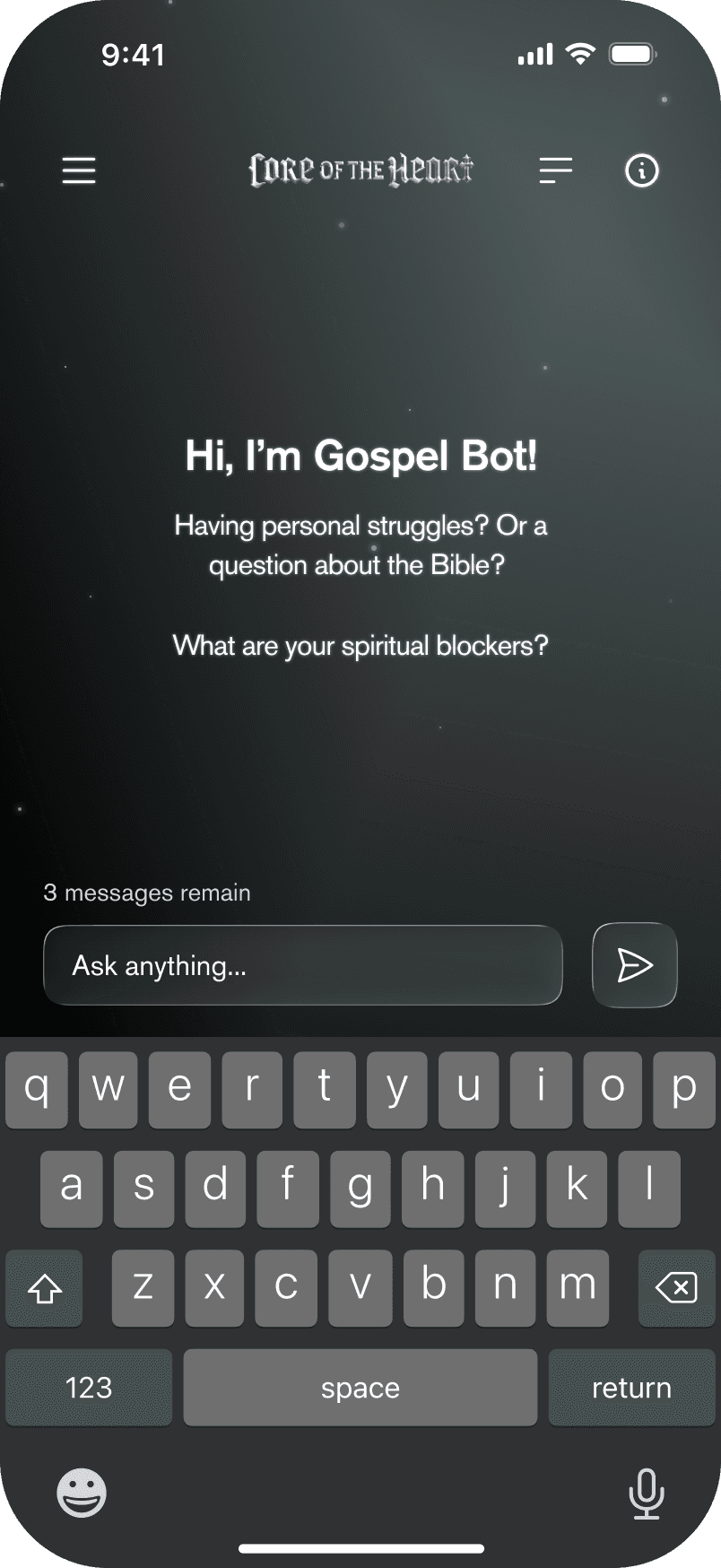 Gospel Bot App 