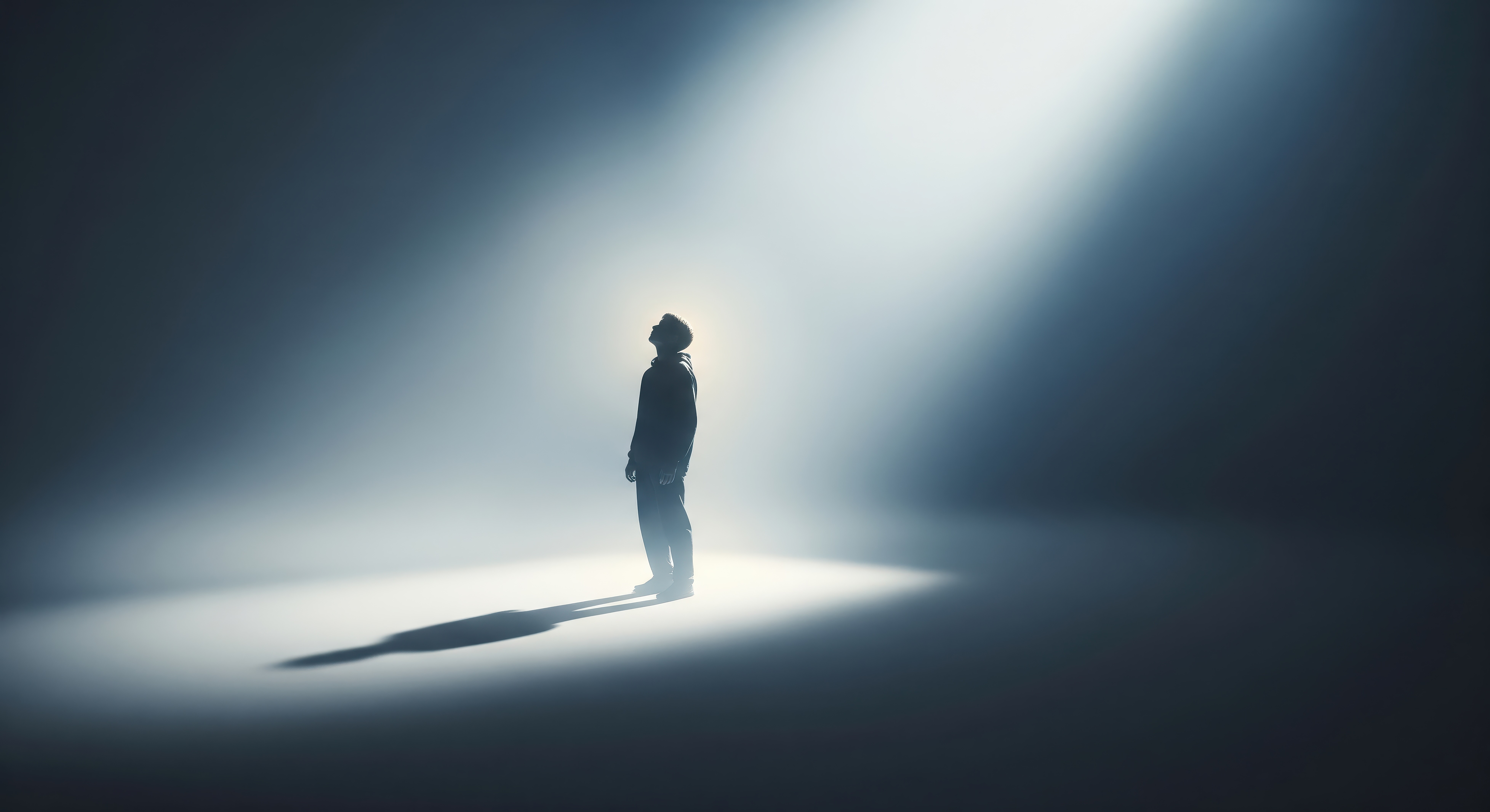 abstract jellyfish with a grey background