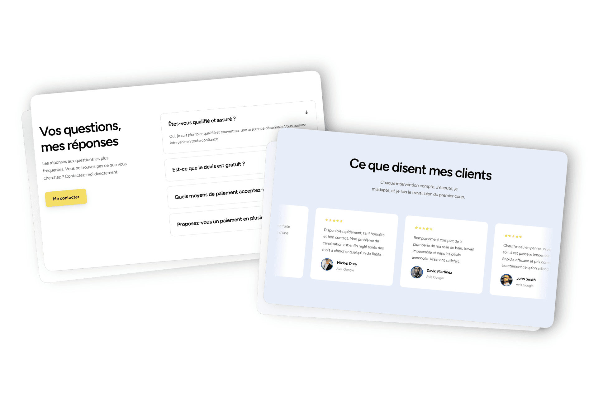 site web plombier Lodève Hérault