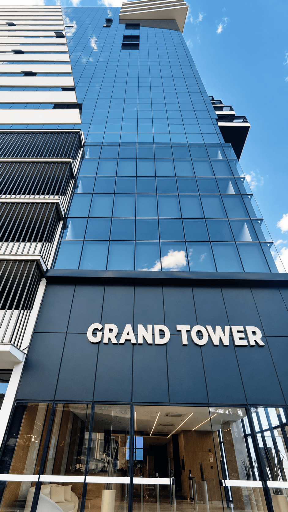 Grand Tower, local de atendimento presencial do Dr. Rodolpho Lobo em Juiz de Fora