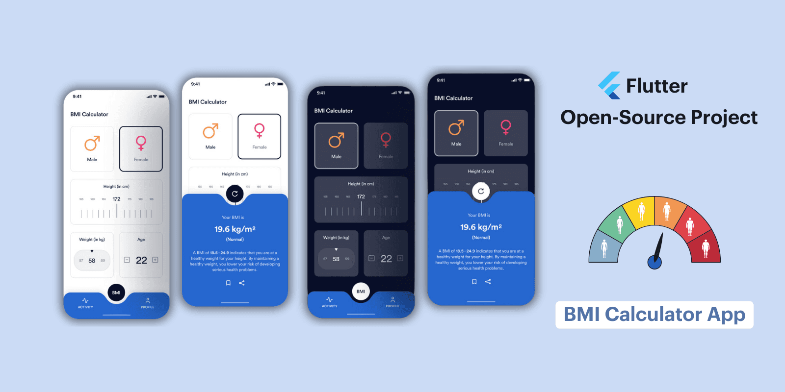 BMI Calculator app interface for calculating Body Mass Index.BMI Calculator app interface for calculating Body Mass Index.