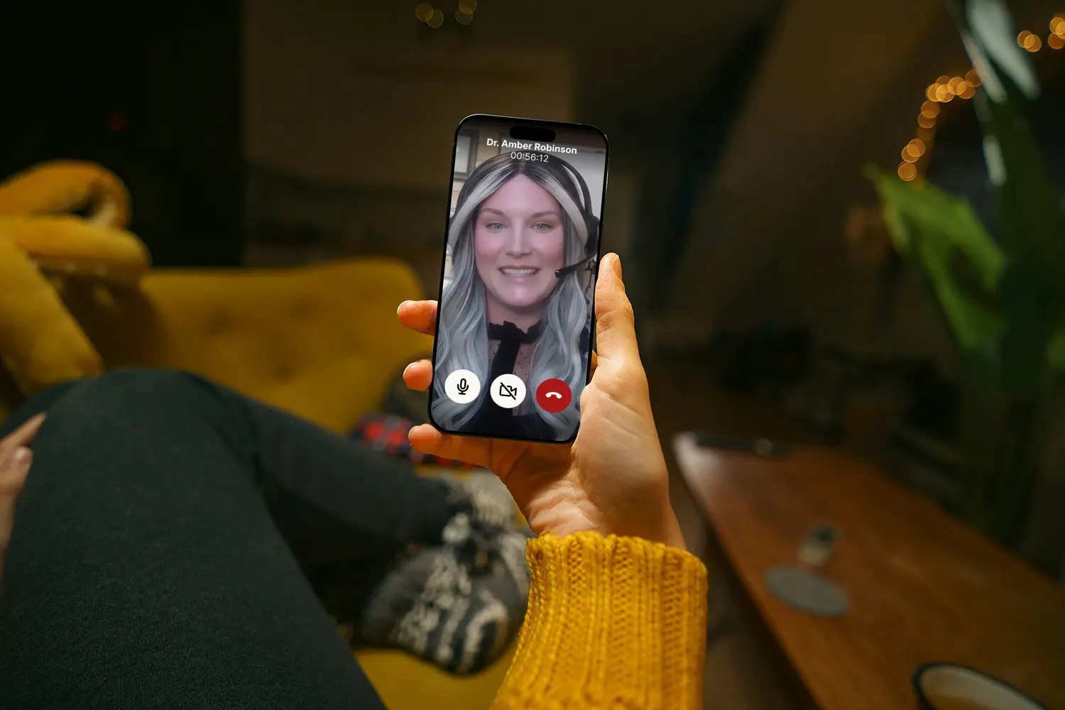 step 2 of meeting amber robinson in online consultaiton