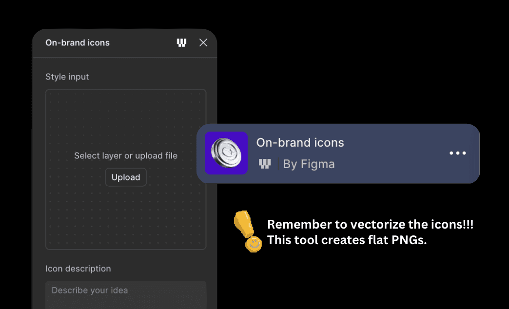 using Figma weave on-brand icons for custom icon generation