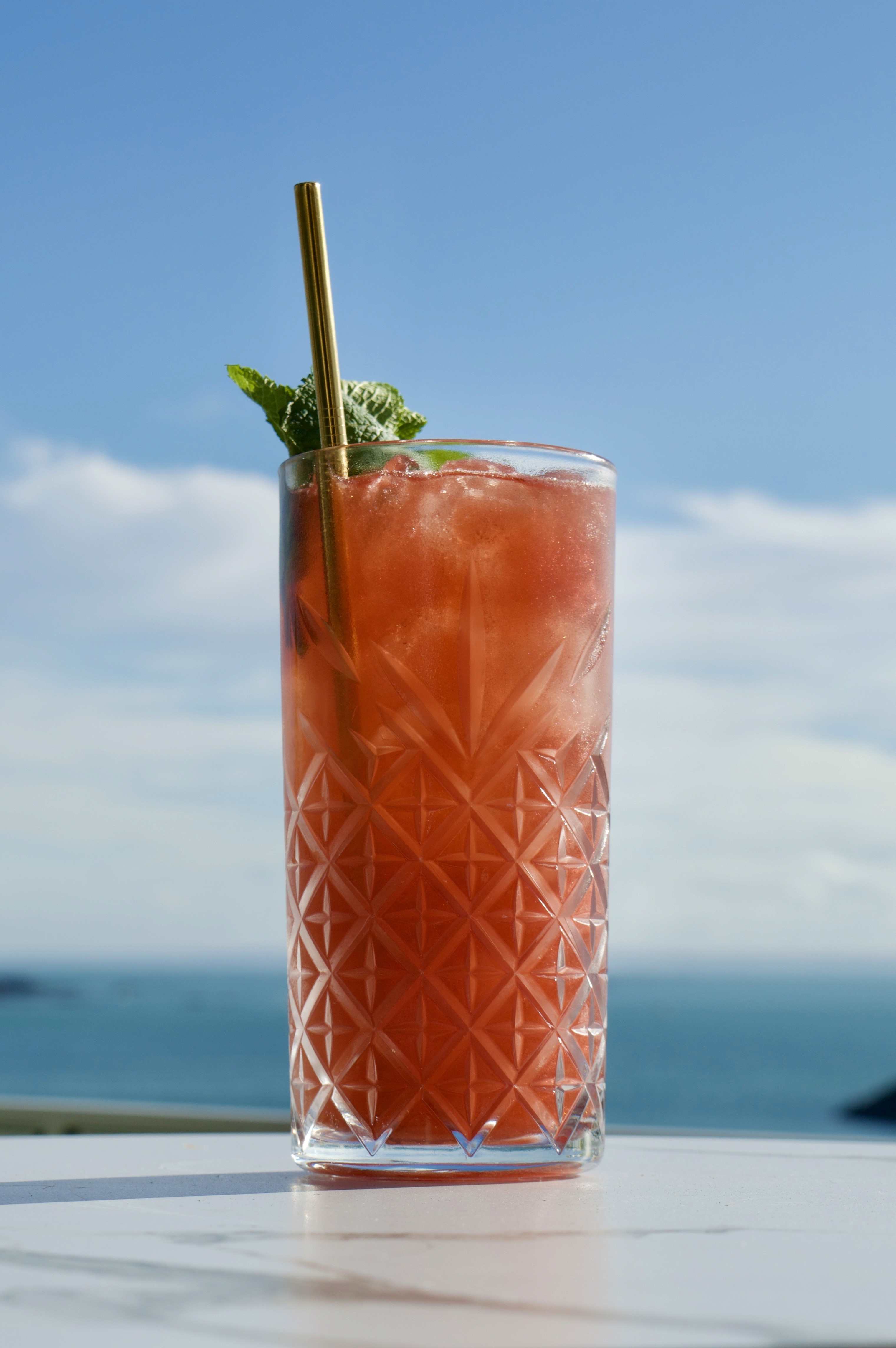 Mocktail au kombucha